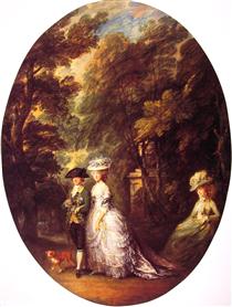 The Duke and Duchess of Cumberland - Томас Гейнсборо