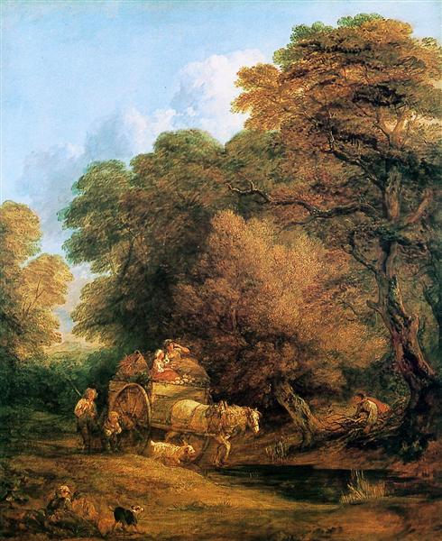 The market cart, 1786 - Thomas Gainsborough