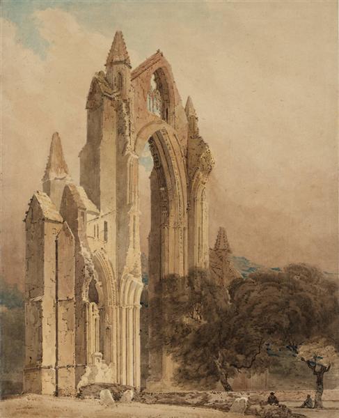 Guisborough Priory, Yorkshire, 1801 - Thomas Girtin