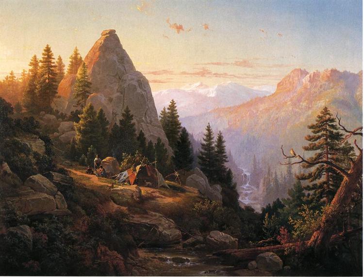 Sugar Loaf Peak, El Dorado County, 1865 - Thomas Hill