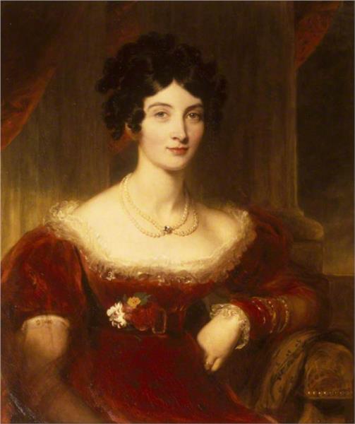 Anne Frances Bankes, 1810 - Томас Лоуренс