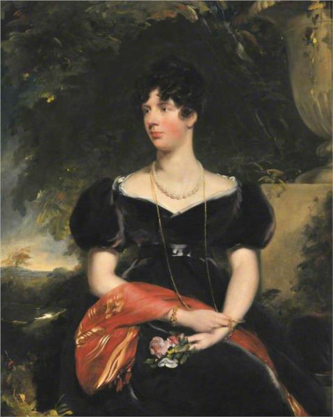 Elizabeth Sykes, Mrs Wilbraham Egerton, 1805 - 托马斯·劳伦斯