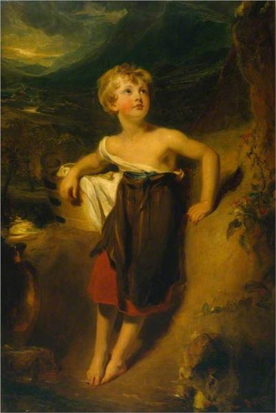 Lady Georgiana Fane, 1806 - Томас Лоуренс