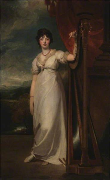 Miss Laura Dorothea Ross (Mrs Francis Robertson), 1804 - 托马斯·劳伦斯