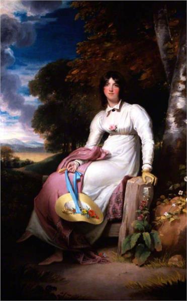 Sophia, Lady Burdett, 1793 - 托马斯·劳伦斯