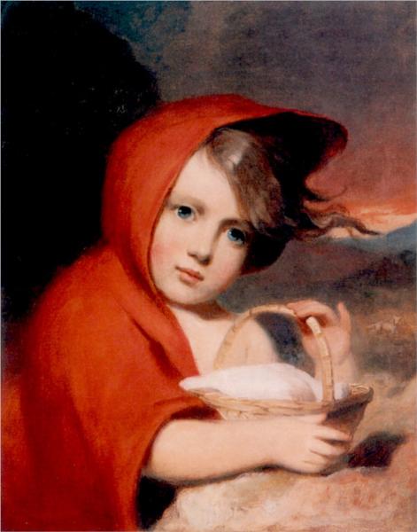 Little Red Riding Hood, 1864 - Thomas Sully