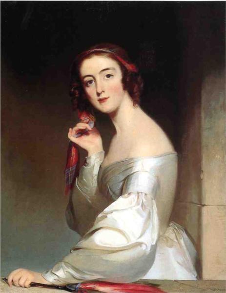 Miss Ann Elliott, Beaufort, South Carolina, 1839 - Thomas Sully