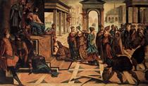 Salomão e a Rainha de Sabá - Tintoretto