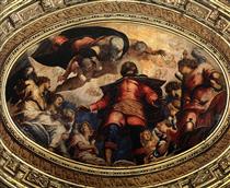 Glorie des hl. Rochus von Montpellier - Jacopo Tintoretto
