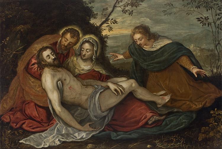 The Lamentation over the Dead Christ (Pietà), 1560 - 1565 - Tintoretto