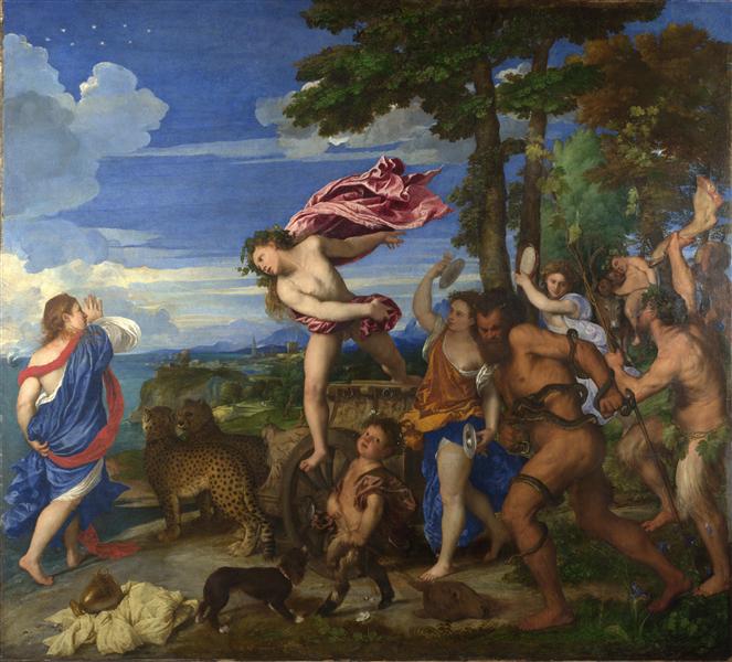 Bacchus et Ariane, 1520 - 1523 - Titien