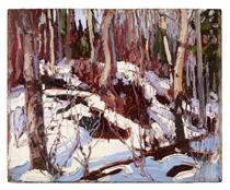 Winter Thaw in the Woods - Tom Thomson