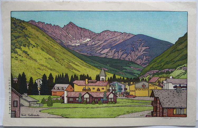 Town of Vail, Colorado, 1966 - Тоси Ёсида