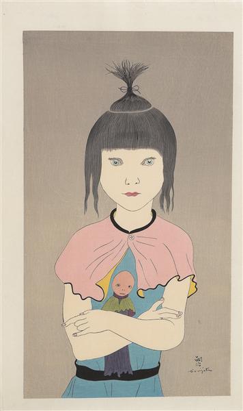 Girl - Tsugouharu Foujita