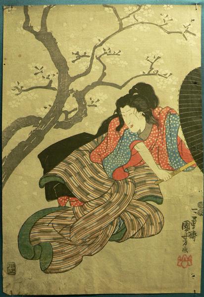 Woman Samurai - Utagawa Kuniyoshi