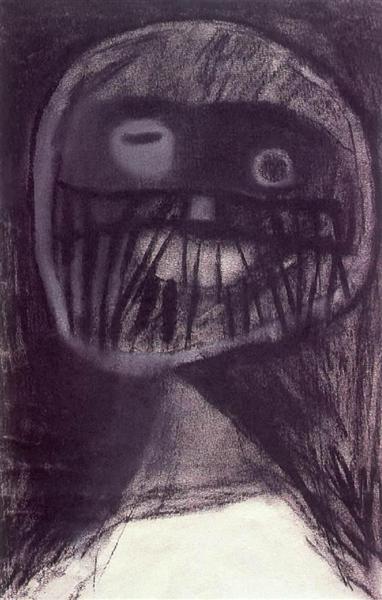Monster's Head, 1938 - Lajos Vajda