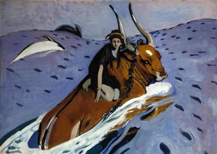 The Rape of Europa, 1910 - Valentin Serov