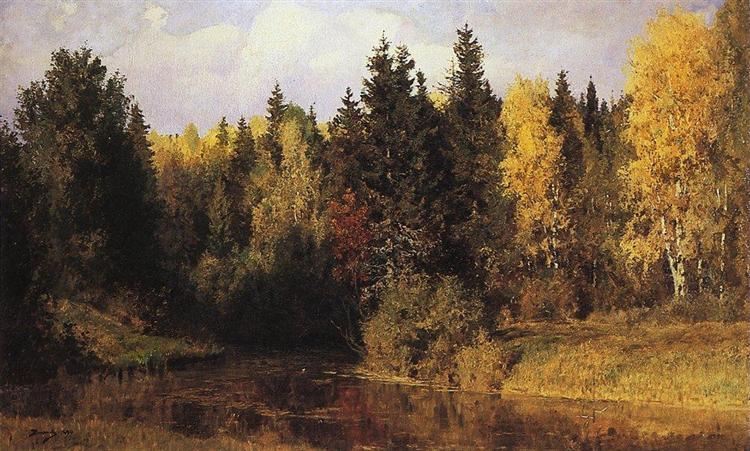 Autumn in Abramtsevo, 1890 - Василь Полєнов