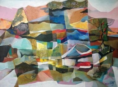 Untitled (Landscape), 1966 - Вінсент Манансала
