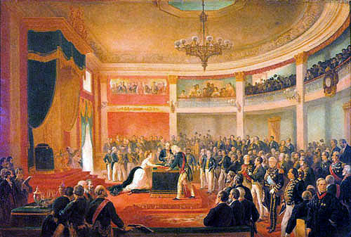 Juramento da Princesa Isabel, 1875 - Victor Meirelles