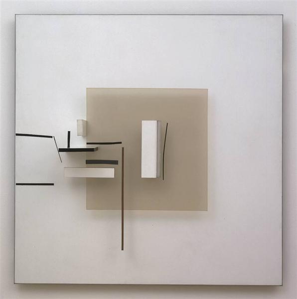 Synthetic Construction (White and Black), 1966 - Victor Pasmore
