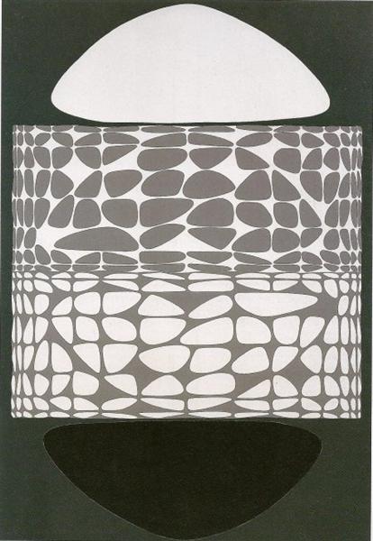 Meandres Belle-Isle, 1951 - Victor Vasarely