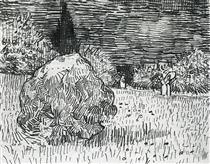 Bush in the Park at Arles - Vincent van Gogh