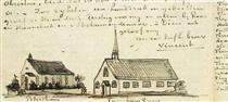 Churches at Petersham and Turnham Green - Винсент Ван Гог