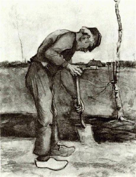 Digger, 1881 - Vincent van Gogh
