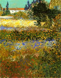 Flowering Garden - Вінсент Ван Гог