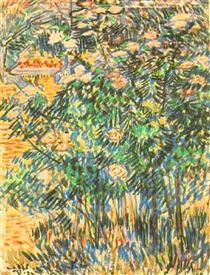 Flowering Shrubs - Vincent van Gogh