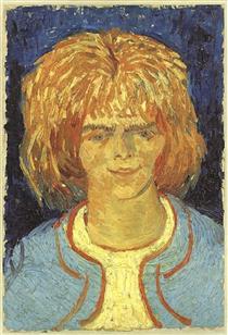 Girl with Ruffled Hair (The Mudlark) - Vincent van Gogh