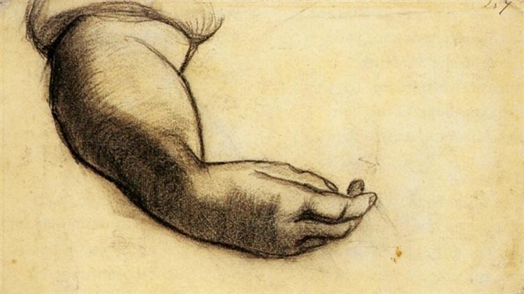 Hand, 1885 - Вінсент Ван Гог