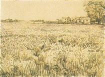 Meadow with Flowers - Винсент Ван Гог
