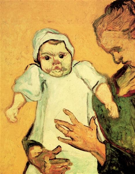 Mother Roulin with Her Baby, 1888 - Vincent van Gogh
