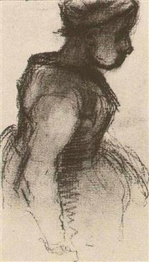Peasant Girl, Half-Figure - Винсент Ван Гог