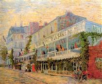 Restaurant de la Sirene at Asnieres - Vincent van Gogh