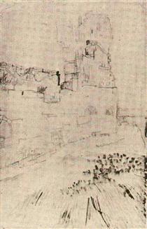 Ruins of Montmajour - 梵谷