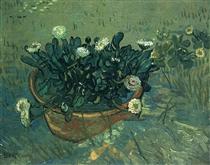 Still Life Bowl with Daisies - Vincent van Gogh