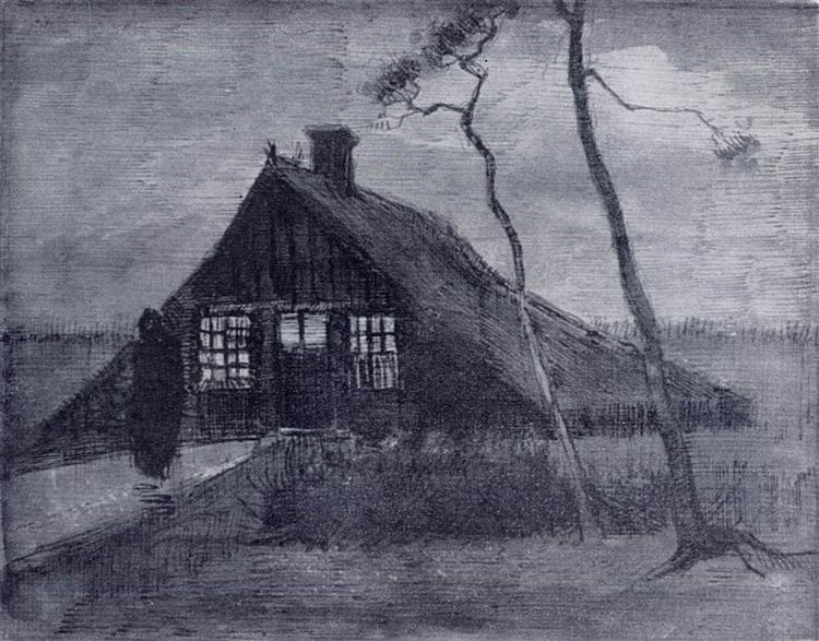 Tabernacle in the heath, c.1886 - 梵谷