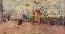 The Allotments at Montmartre - Vincent van Gogh