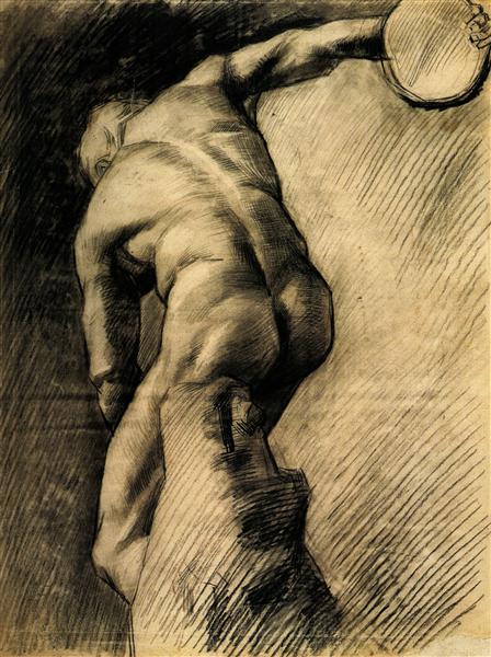 The Discus Thrower, 1886 - Винсент Ван Гог