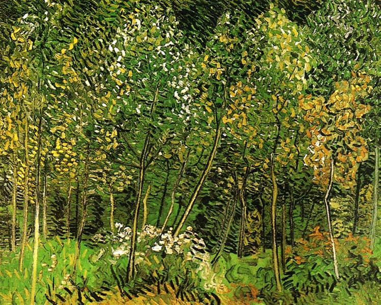The Grove, 1890 - Винсент Ван Гог