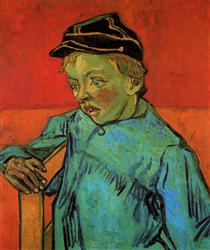The Schoolboy (Camille Roulin) - Vincent van Gogh