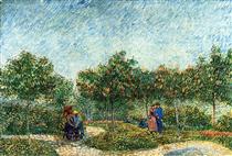 The Voyer d'Argenson Park in Asnieres - Vincent van Gogh