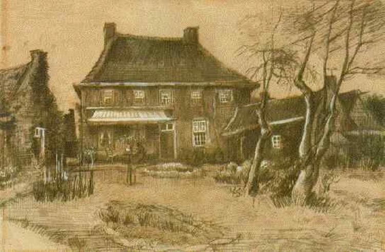 Vicarage at Nuenen, 1884 - 梵谷
