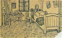 Vincent's Bedroom in Arles - 梵谷