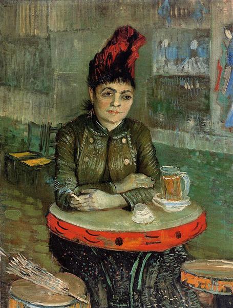 Жінка у кафе "Тамбурин", 1887 - Вінсент Ван Гог