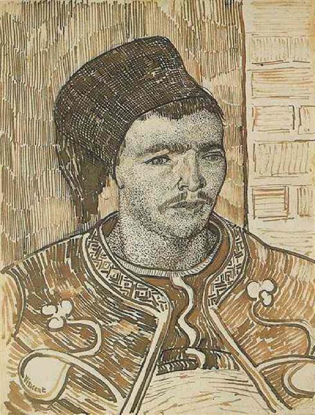 Zouave, Half-Figure, 1888 - Vincent van Gogh