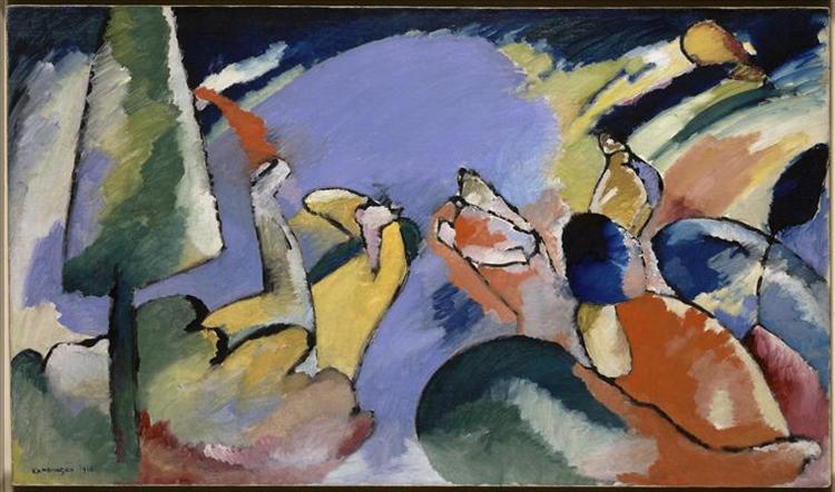 Improvisation 14, 1910 - Wassily Kandinsky